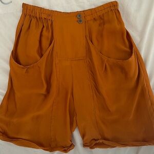 DRIES VAN NOTEN Silk Shorts
